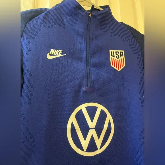 Nike USWNT Royal Blue USA Soccer Warmup - Picture 3 of 4